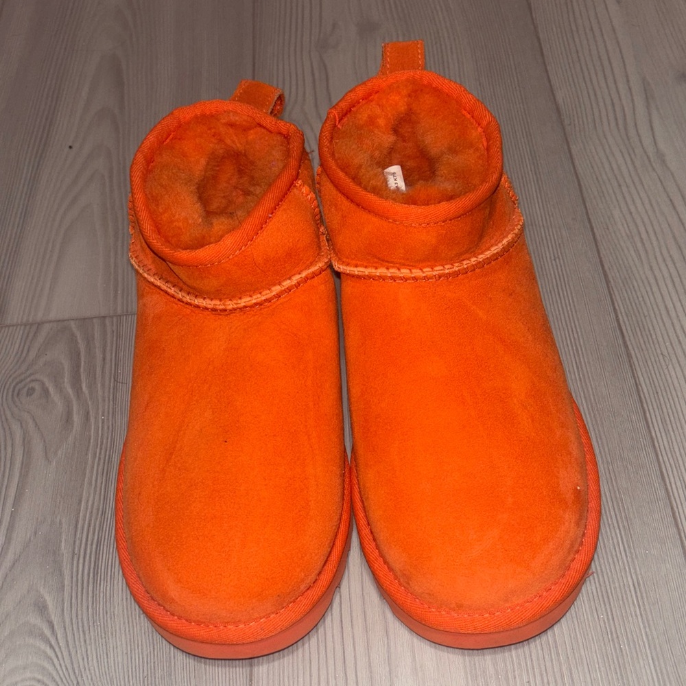 Orange UGGs minis